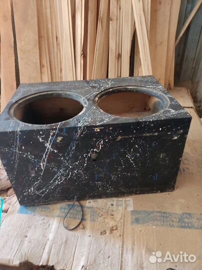 Короб для сабвуфера 2х15