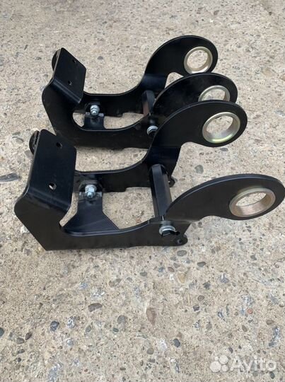 Подъем оси SAF. Кронштейны подьема оси ленивец