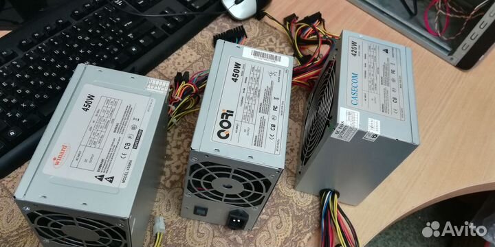 Блоки питания ATX 300 - 650 Ватт