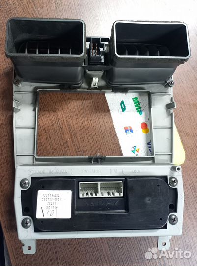 Блок климата с рамкой Forester SG (USA)