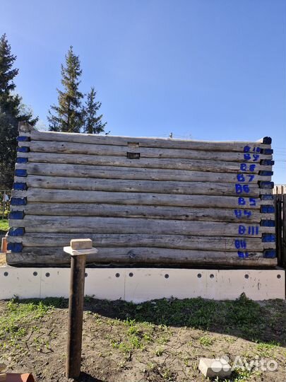 Сруб бани 3х4