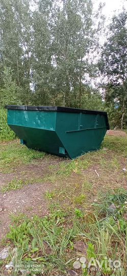 Вывоз мусора контейнером 8 м3