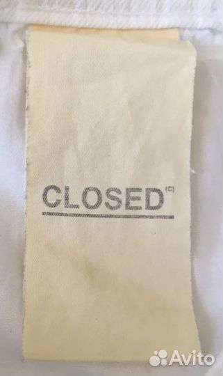 Джинсы женские белые closed Италия W28