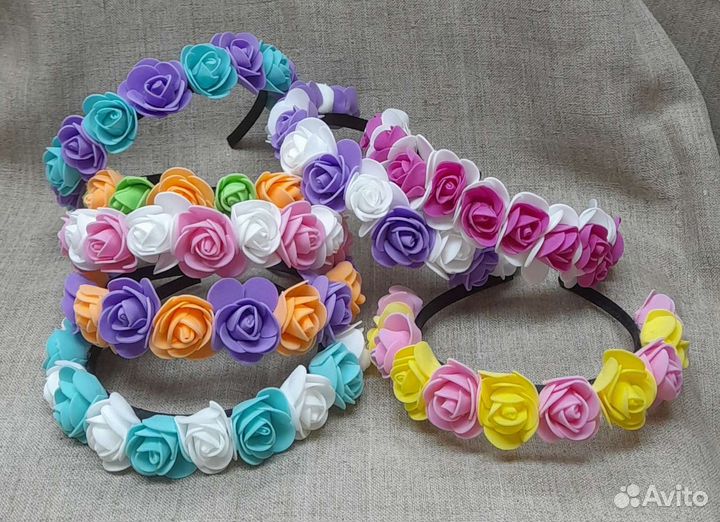 Ободок для волос из фоамирана