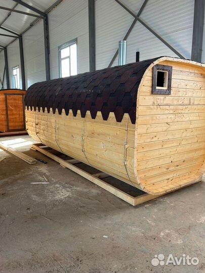 Баня-бочка с доставкой