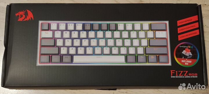 Механическая клавиатура Redragon Fizz K617 RGB Нов