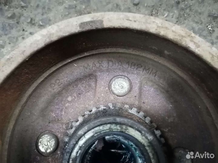 Барабан тормозной Hyundai atos