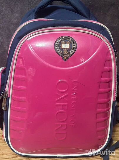 Школьный рюкзак+ 1 пенал розовый