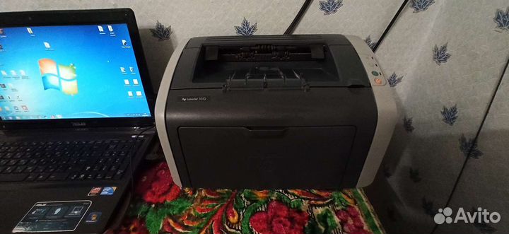 Принтер лазерный hp 1010 черно белый