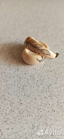 Серьги из бивня мамонта