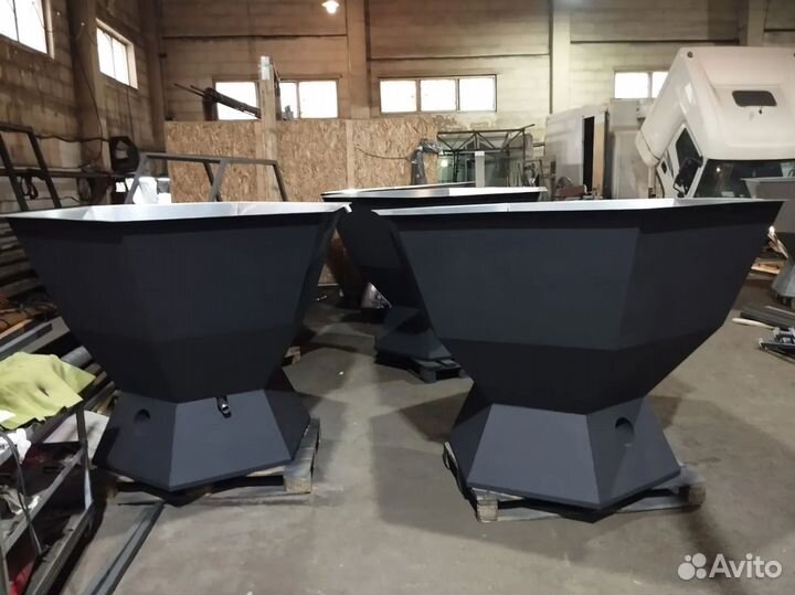 Чан из нержавейки 2200мм на 4-6 человека