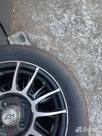 Летние колёса р14 на ваз на литье