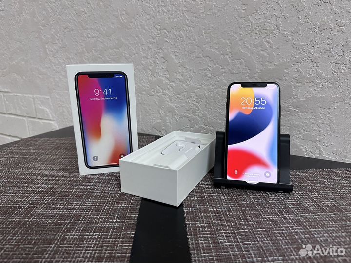 iPhone X 64 Gb Space Gray Ростест