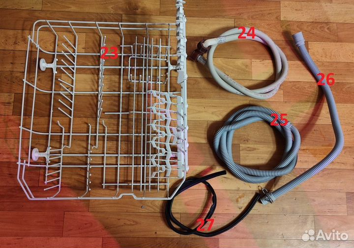 Запчасти посудомоечной машины Electrolux ESF2410