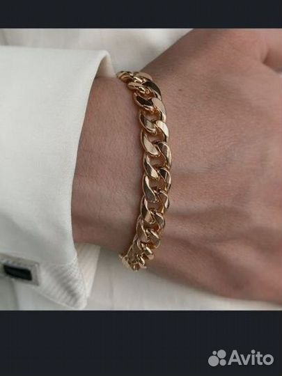 Браслет под золото унисекс