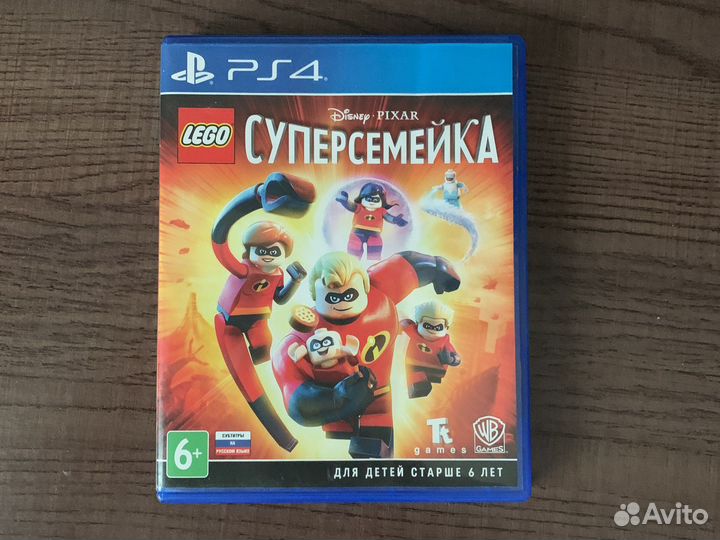 Lego Суперсемейка PS4