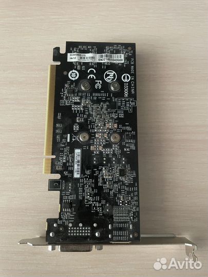 Видеокарта gigabyte geforce 1030
