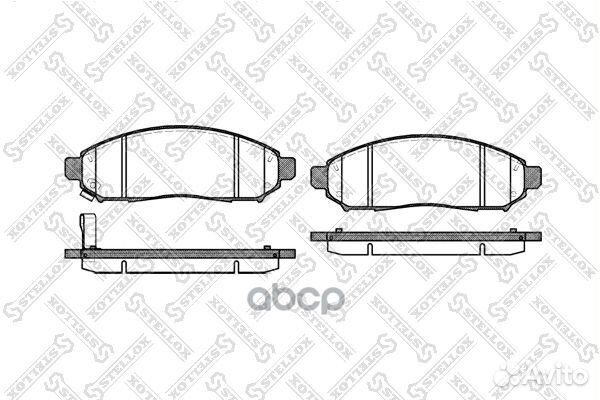 002 014-SX FDB1997 41060EB326 колодки диско