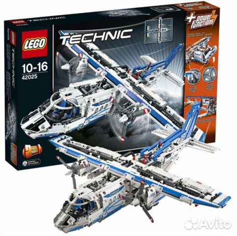Lego technic 42025 грузовой самолет