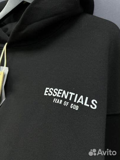 Худи Essentials fear of god new york oversize