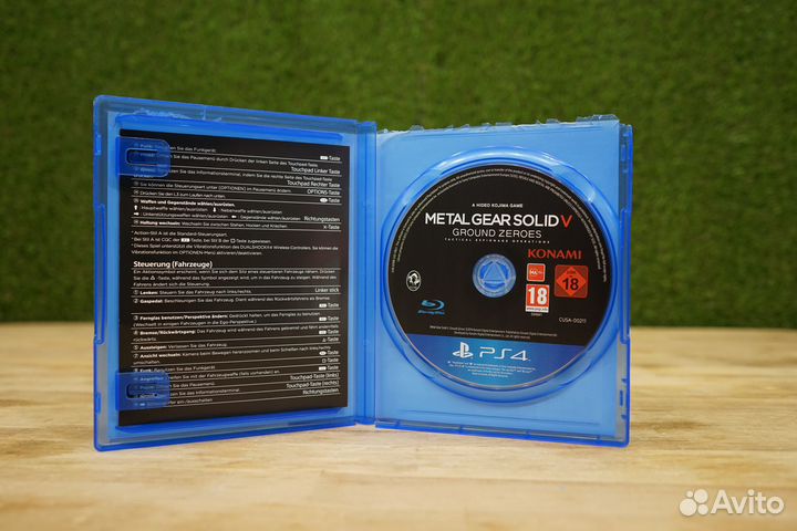 Metal Gear Solid V Ground Zeroes PS4