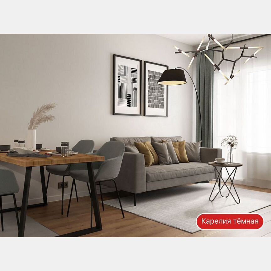 3-к. квартира, 68,4 м², 6/9 эт.