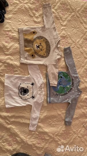 Детские вещи пакетом на мальчика 86