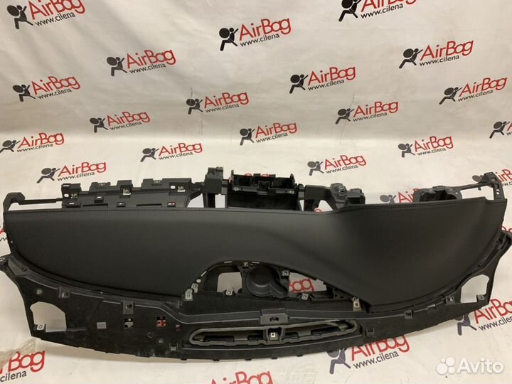 Торпедо панель приборов Audi a8 d4 кожа