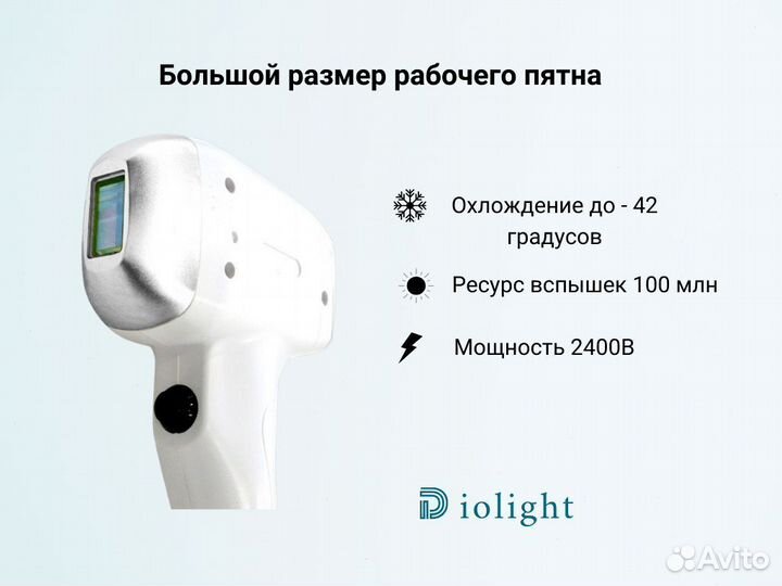 Диодный лазер DioLight 2000w в рассрочку