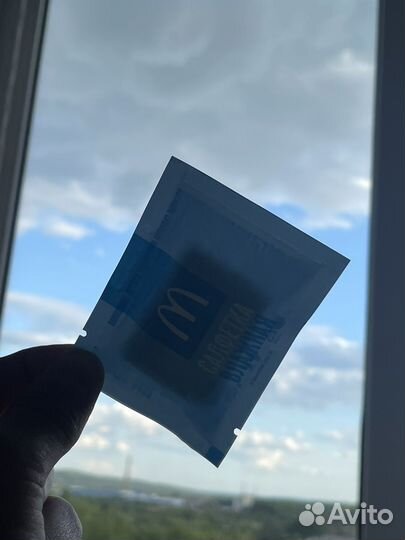 Салфетка макдональдс 2015