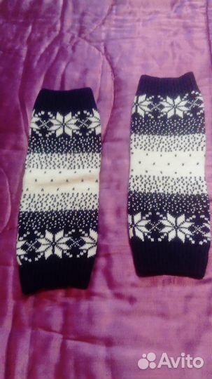 Гетры вязанные