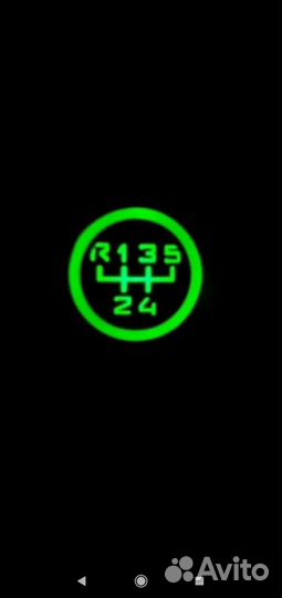 Ручка МКПП с подсветкой универсальная