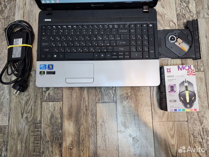 Ноутбук Packard Bell(Acer) Pent 2020,GF630m,озу6Gb
