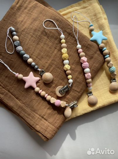 Новые силиконовые держатели для пустышки, соски