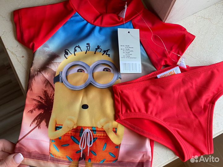 Купальник детский новый 74-80