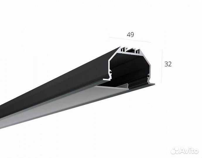 Короб встраиваемый 6063 line 4932 IN 0243312