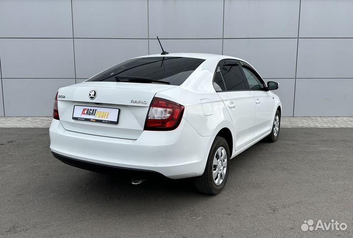 Skoda Rapid 1.6 МТ, 2019, 58 062 км