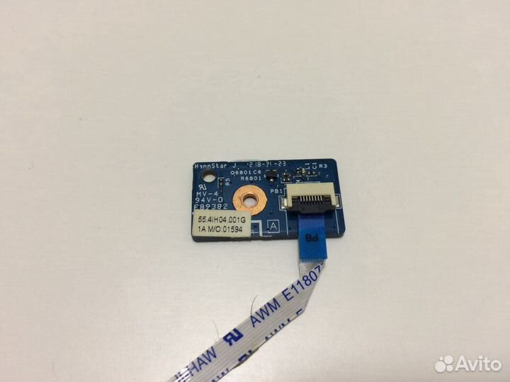 Кнопка включения ноутбука Lenovo B570E