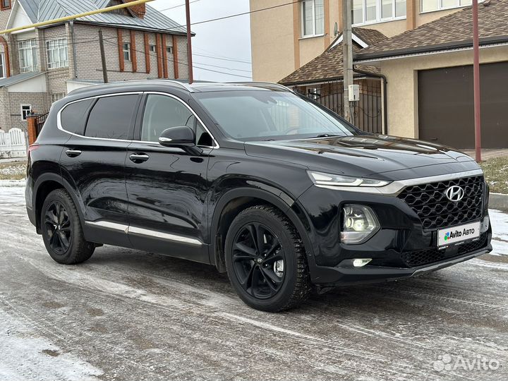 Hyundai Santa Fe 2.2 AT, 2018, 157 700 км