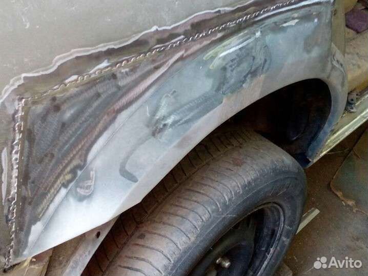 Замена порогов и арок, покраска, кузовной ремонт