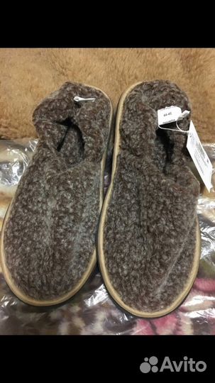 Боты шерстяные