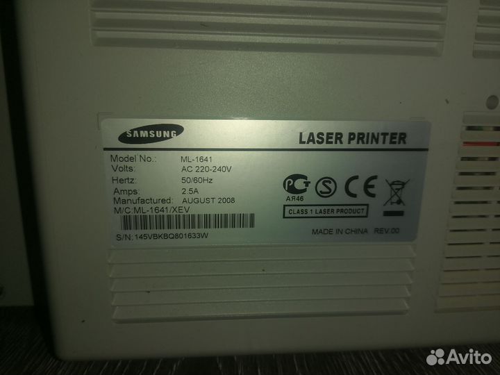 Принтер лазерный samsung