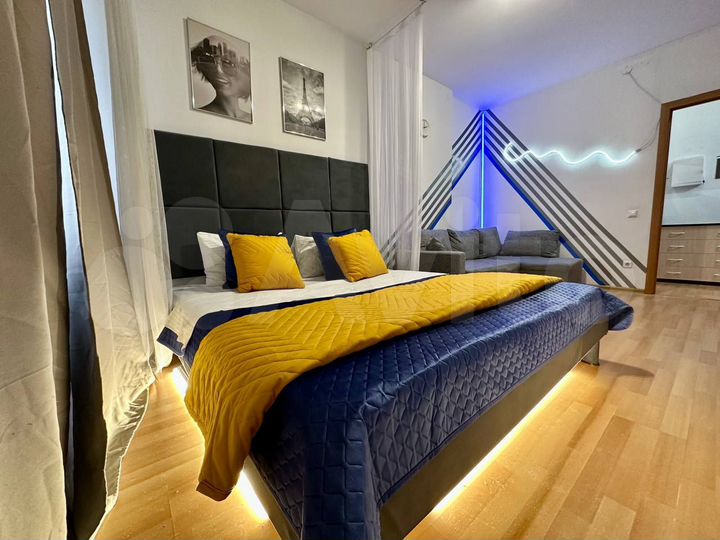 1-к. квартира, 53 м², 4/25 эт.