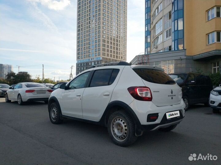 Renault Sandero Stepway 1.6 МТ, 2019, 163 000 км