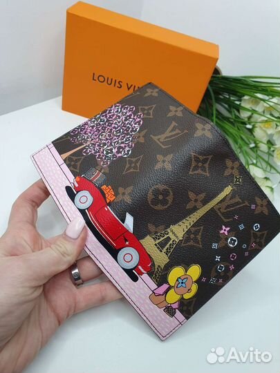 Обложка на паспорт louis vuitton Paris