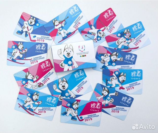 Альбом с 12 картами Тройка Зимняя Универсиада 2019