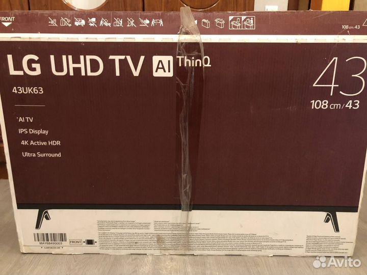 Телевизор lg smart tv 43