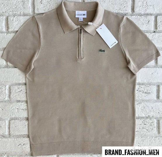 Вязаное поло Lacoste