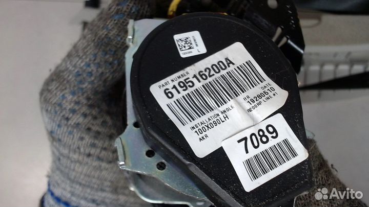 Ремень безопасности Chevrolet Cruze, 2010