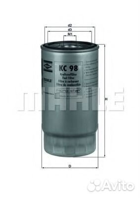 Knechtmahle KC 98 Топливный фильтр